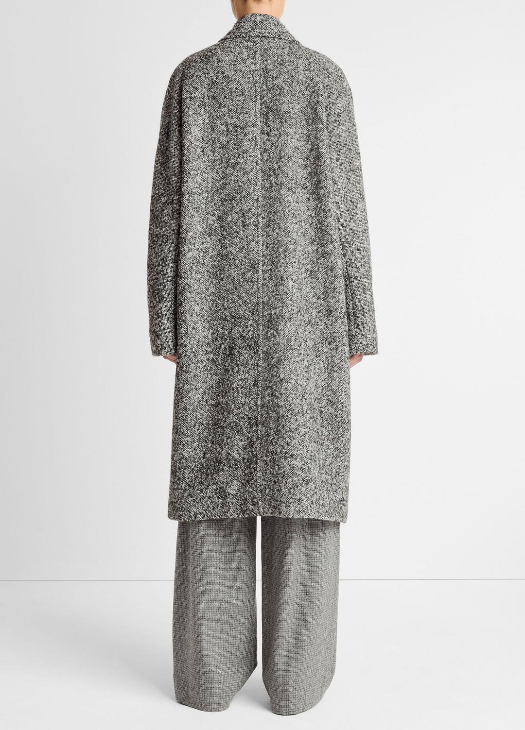 VINCE | Italian Wool-Blend Overcoat in Coats - GREYSTONE