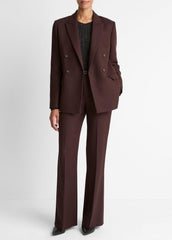 VINCE | Sculptural Tailored Blazer in Blazers - BLACK GRAPE