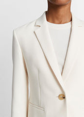 VINCE | Shrunken Blazer in Blazers - OFF WHITE