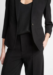 VINCE | Shrunken Blazer in Blazers - BLACK