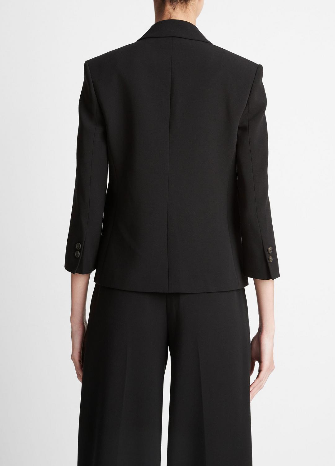 VINCE | Shrunken Blazer in Blazers - BLACK