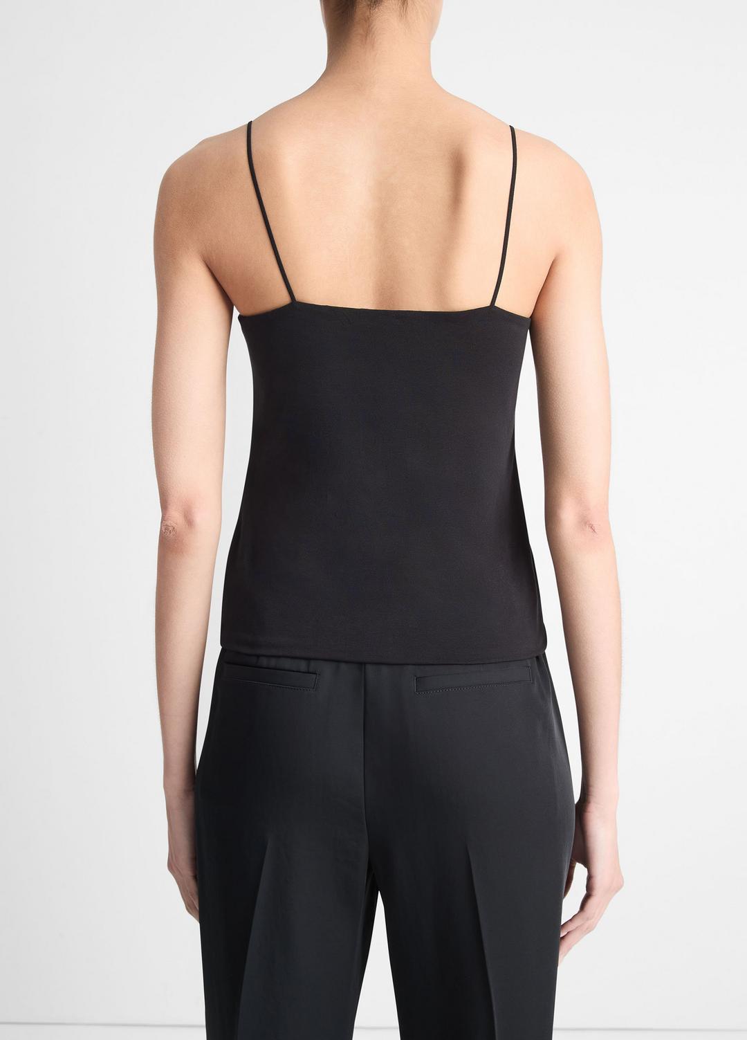VINCE | Pima Cotton Camisole in Tank Tops - BLACK