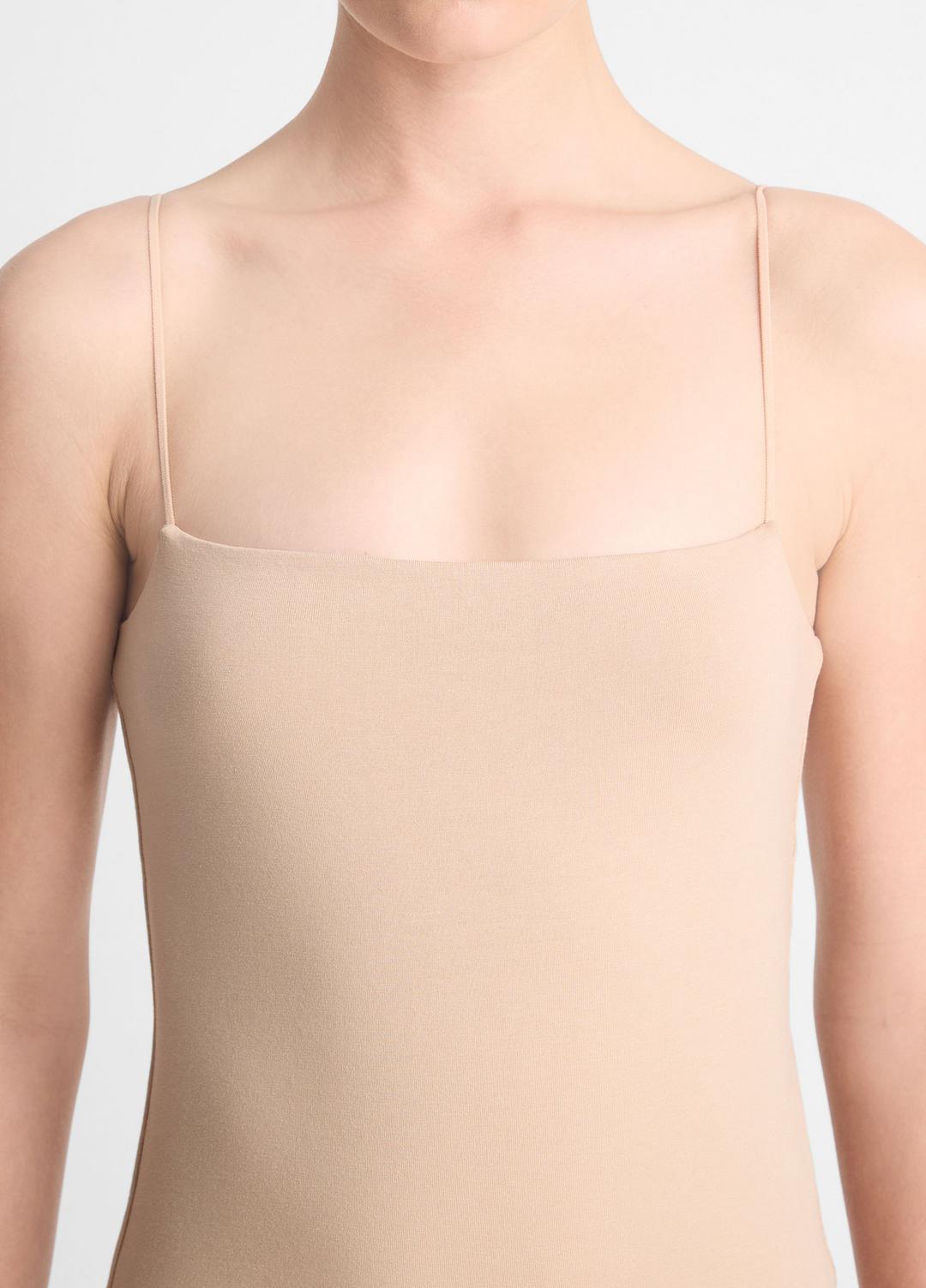 VINCE | Pima Cotton Camisole in Tank Tops - CHAMOIS