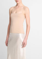 VINCE | Pima Cotton Camisole in Tank Tops - CHAMOIS