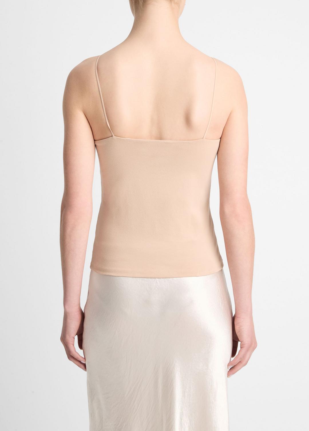 VINCE | Pima Cotton Camisole in Tank Tops - CHAMOIS