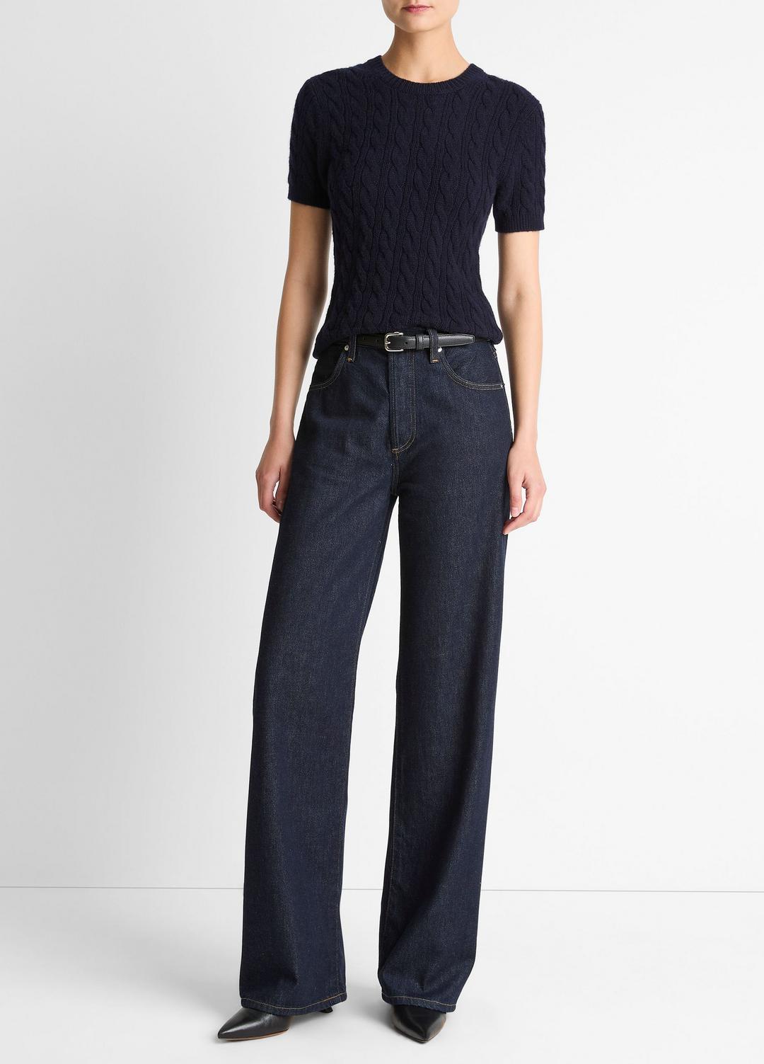 VINCE | Citizens of Humanity Annina Straight-Leg Jean in Denim - JUNO