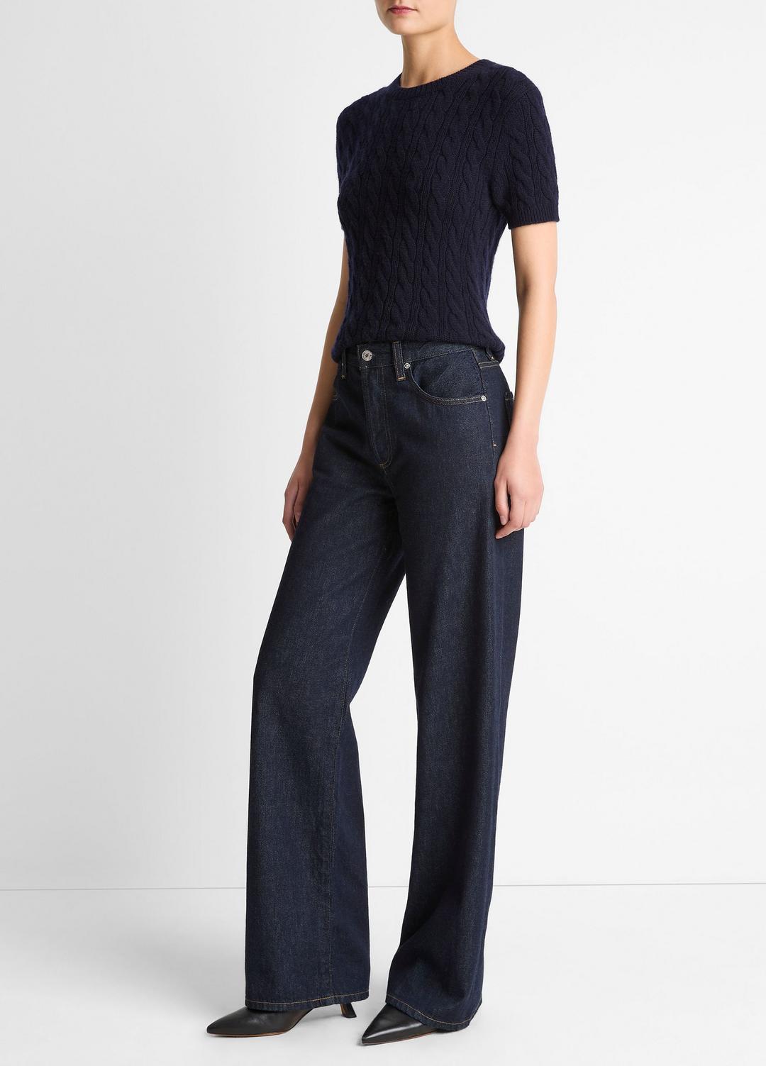 VINCE | Citizens of Humanity Annina Straight-Leg Jean in Denim - JUNO
