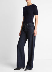 VINCE | Citizens of Humanity Annina Straight-Leg Jean in Denim - JUNO