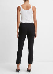 VINCE | Women's Stitch Front Seam Ponte Legging - BLACK
