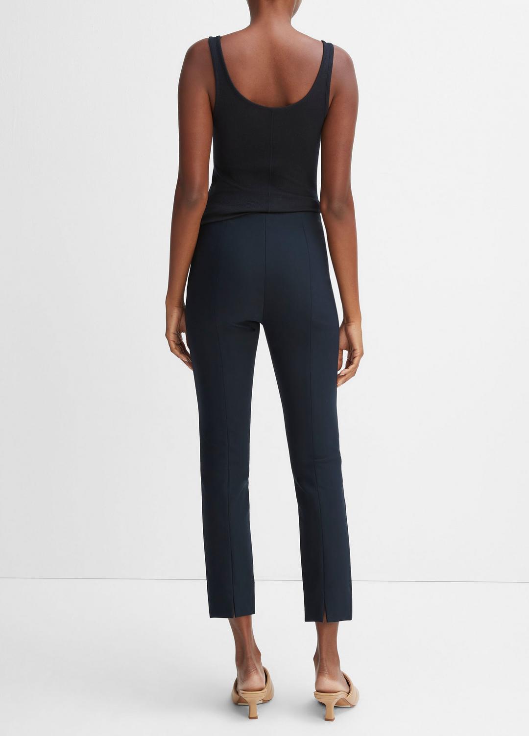 VINCE | Women's Stitch Front Seam Ponte Legging - COASTAL BLUE