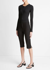 VINCE | Slim-Fit Capri in Pants - BLACK