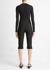VINCE | Slim-Fit Capri in Pants - BLACK