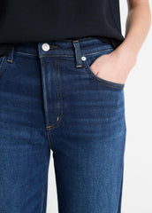 VINCE | Citizens of Humanity Lyra Wide-Leg Crop Clean-Hem Jean in Denim - DAKOTA