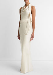 VINCE | Satin Bias Column Skirt in Skirts - BONA