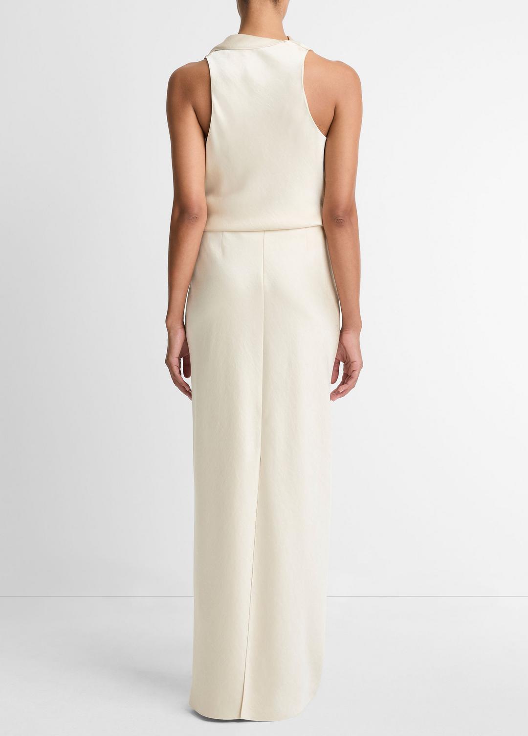 VINCE | Satin Bias Column Skirt in Skirts - BONA
