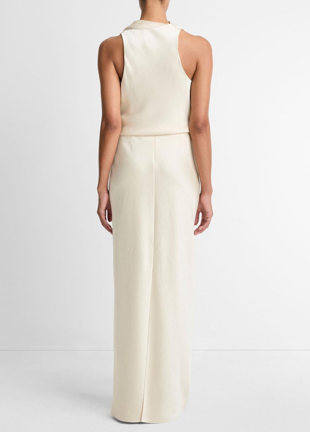 VINCE | Satin Bias Column Skirt in Skirts - BONA