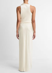 VINCE | Satin Bias Column Skirt in Skirts - BONA