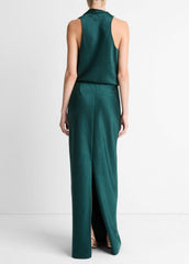 VINCE | Satin Bias Column Skirt in Skirts - JUNIPER