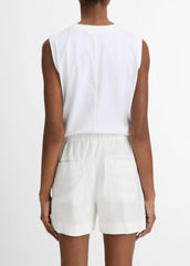 VINCE | Hemp Short in Shorts - OFF WHITE