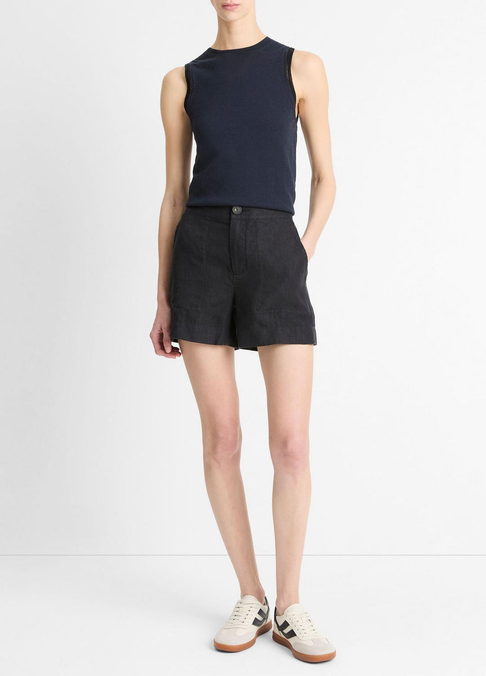 VINCE | Hemp Short in Shorts - DARK NIGHT LAKE