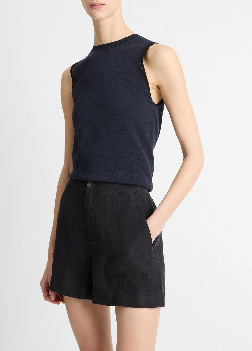 VINCE | Hemp Short in Shorts - DARK NIGHT LAKE
