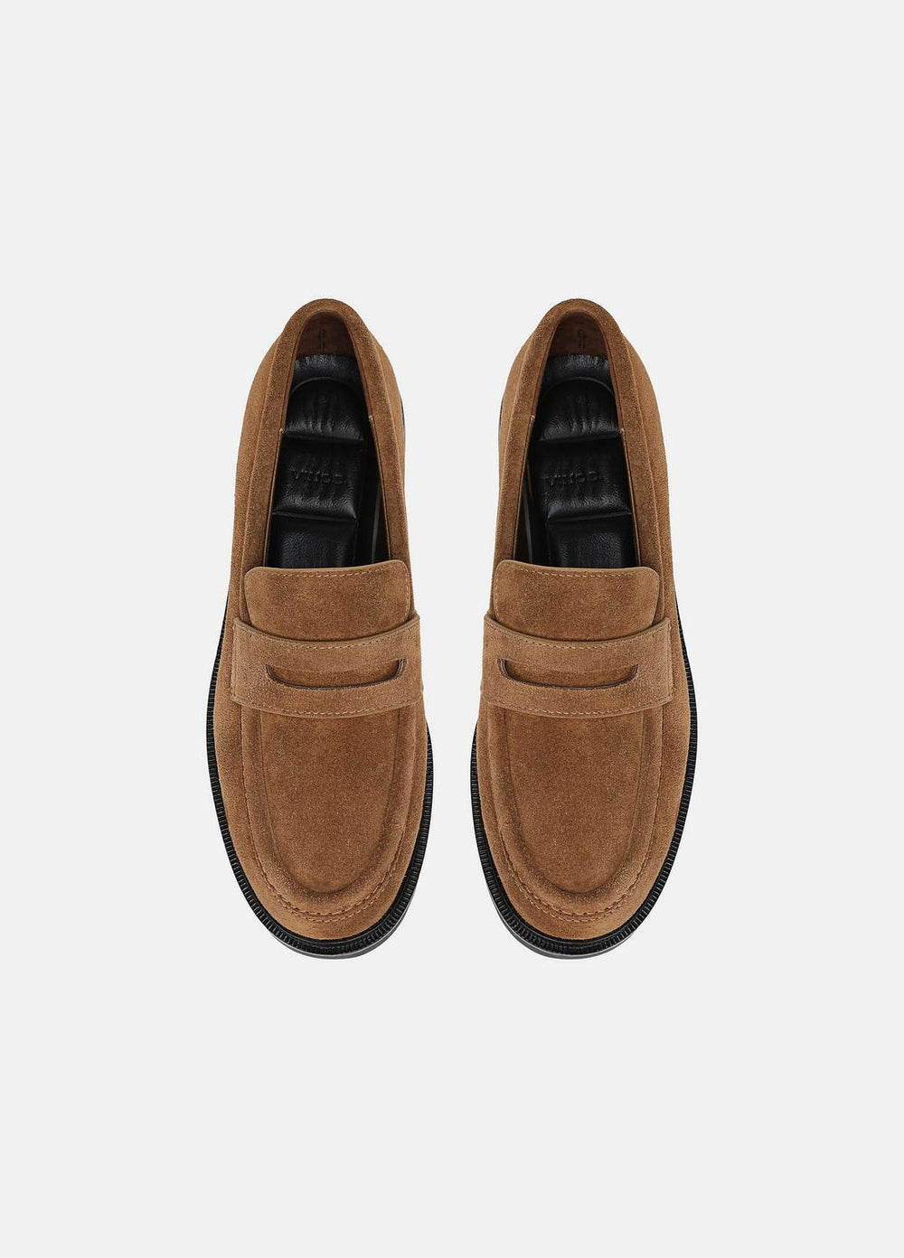 VINCE | Siena Suede Lug-Sole Loafer in Loafers & Flats - ELM WOOD