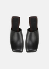 VINCE | Margarita Leather Clog in Loafers & Flats - BLACK