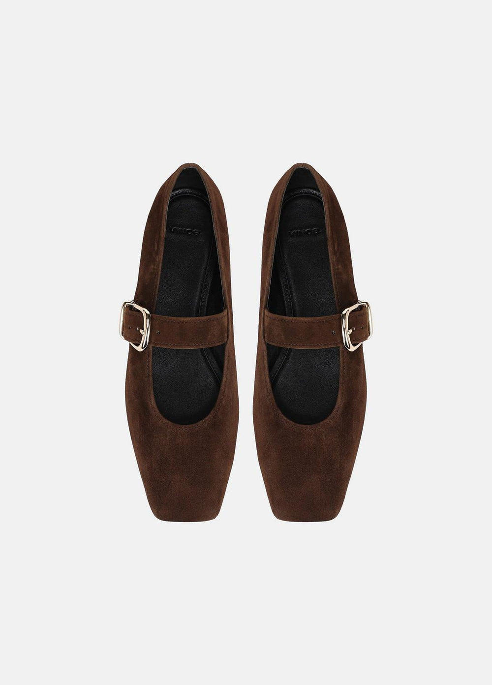 VINCE | Daniela Suede Mary Jane Flat in Loafers & Flats - CLOVE