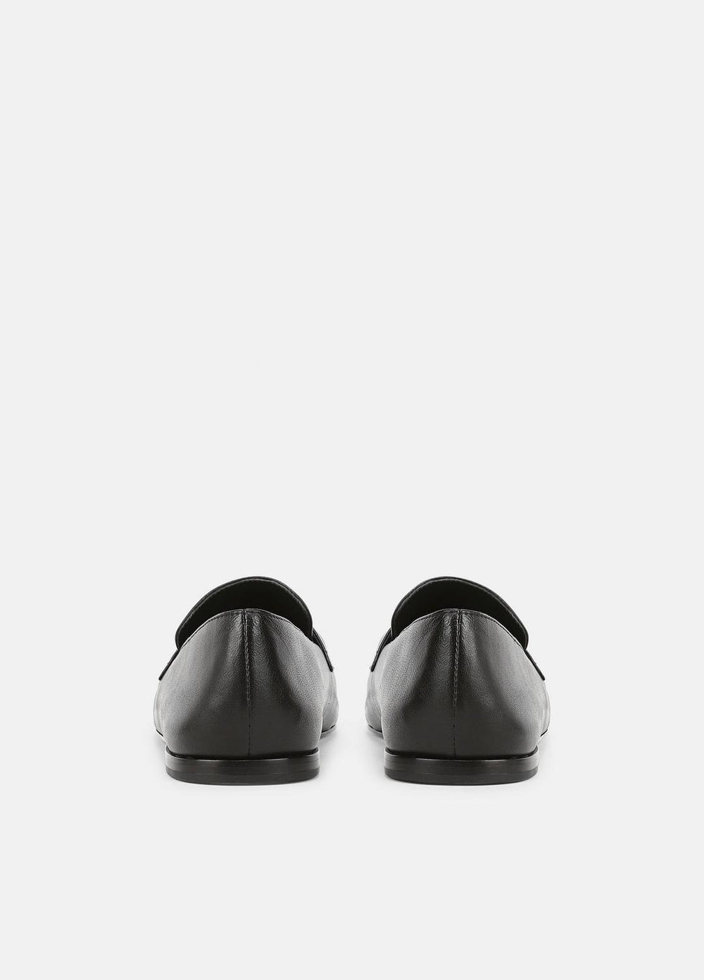VINCE | Tommi Leather Loafer in Loafers & Flats - BLACK