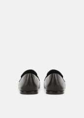 VINCE | Tommi Leather Loafer in Loafers & Flats - BLACK
