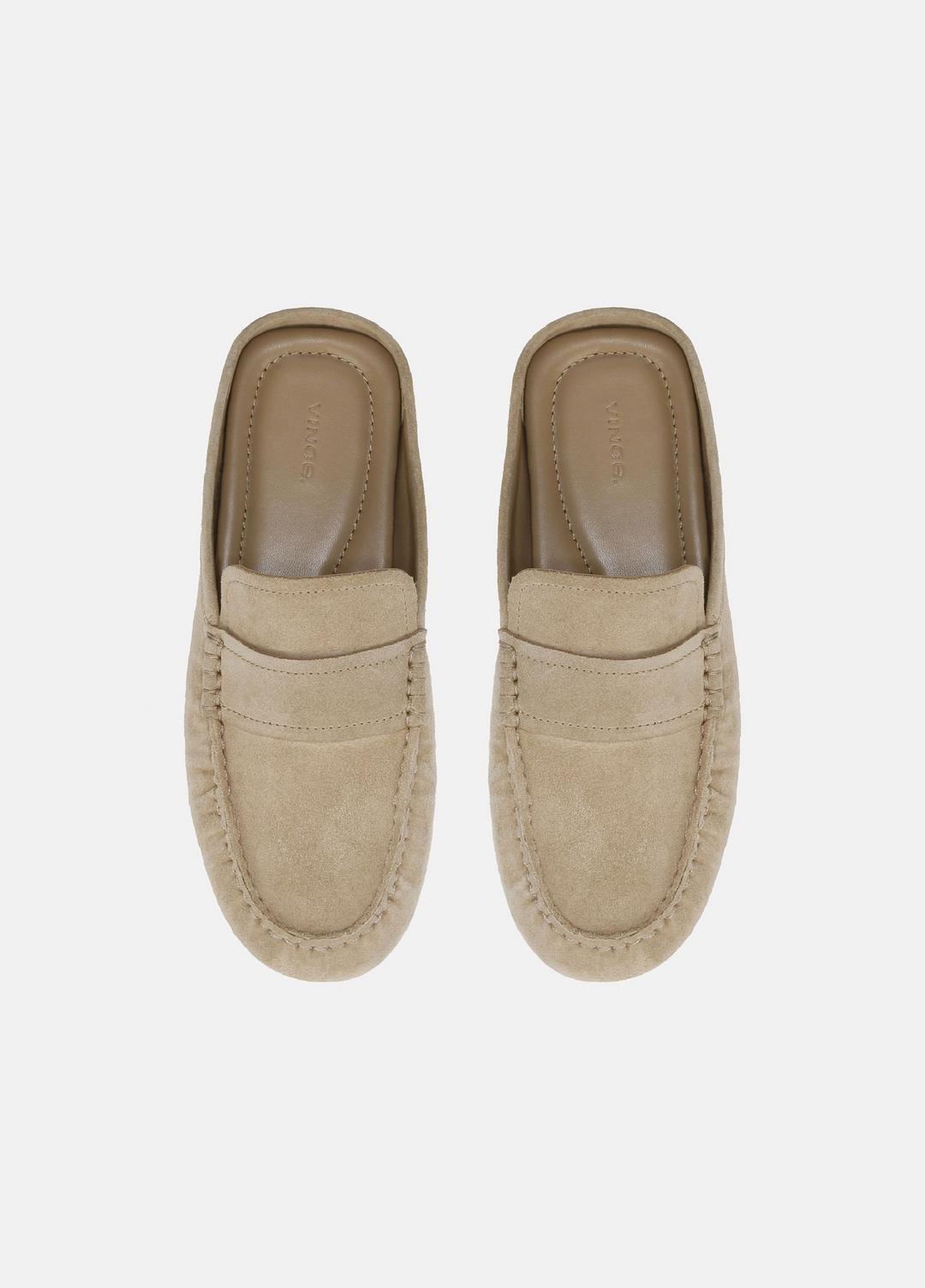 VINCE | Berkley Suede Driver in Loafers & Flats - DUNE