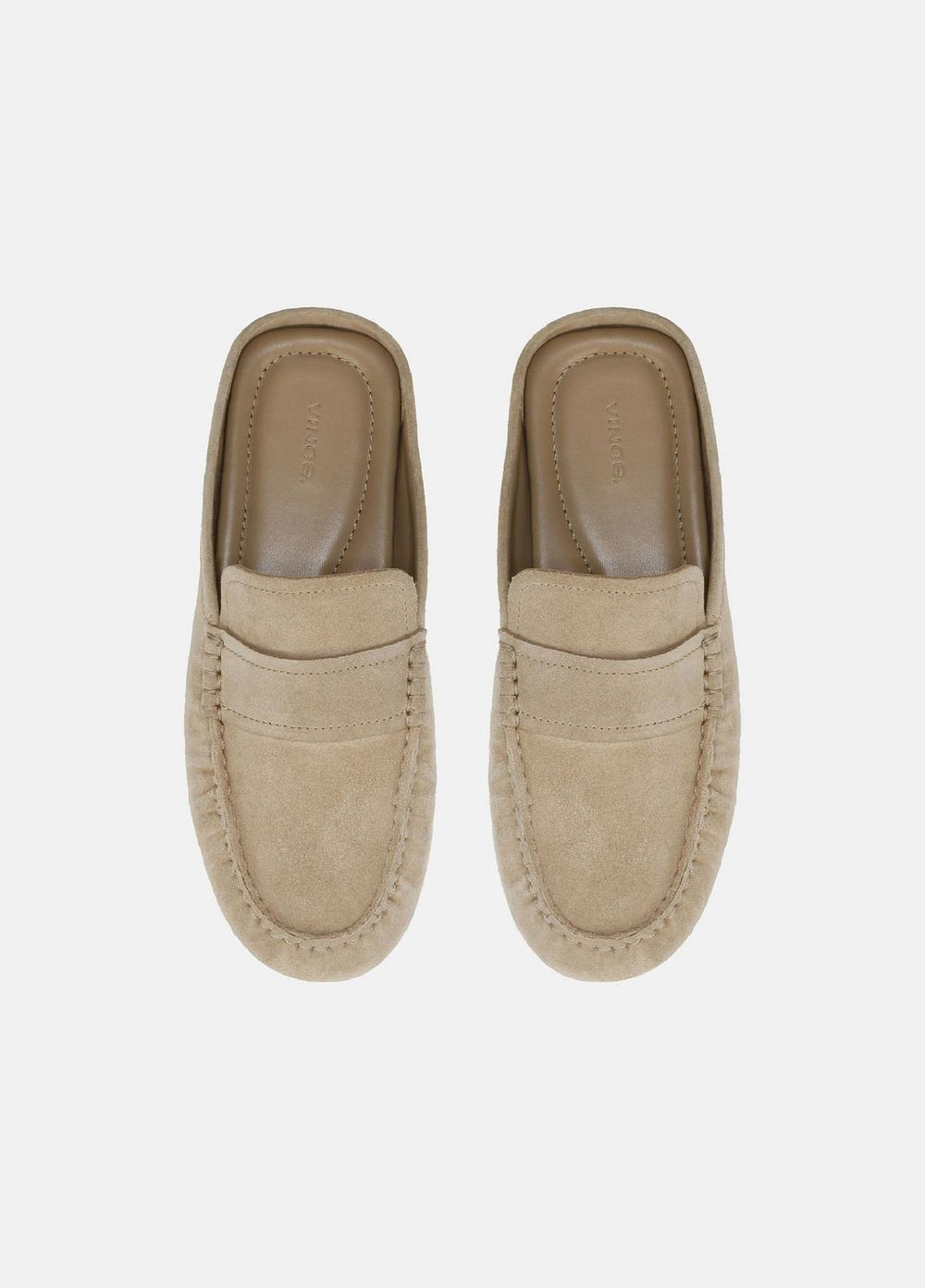 VINCE | Berkley Suede Driver in Loafers & Flats - DUNE