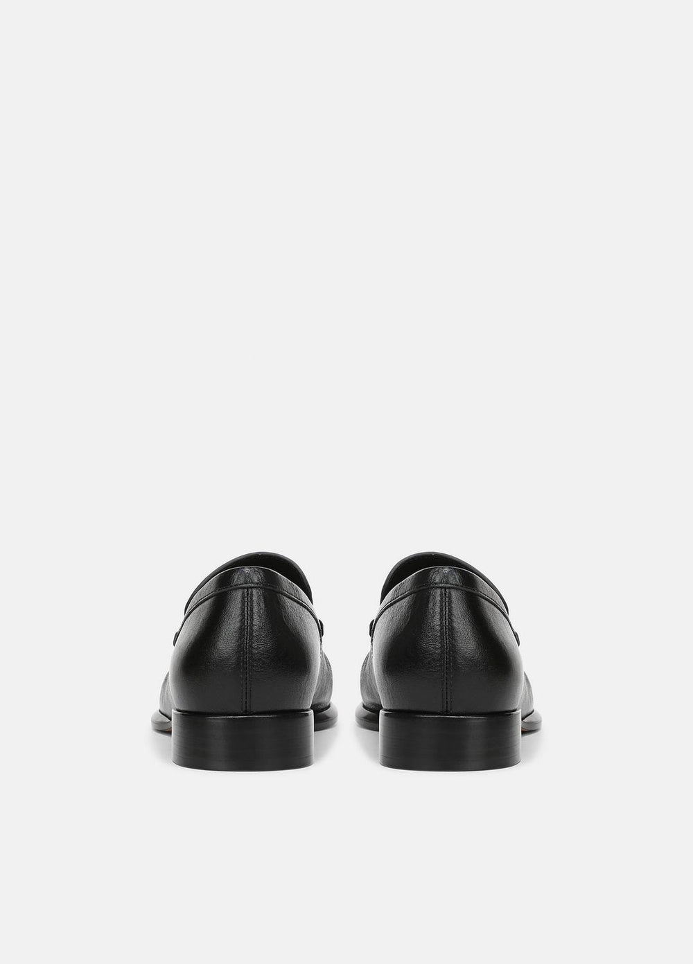 VINCE | Nora Leather Loafer in Loafers & Flats - BLACK