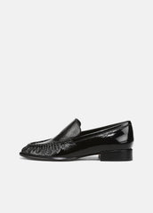 VINCE | Nora Leather Loafer in Loafers & Flats - BLACK