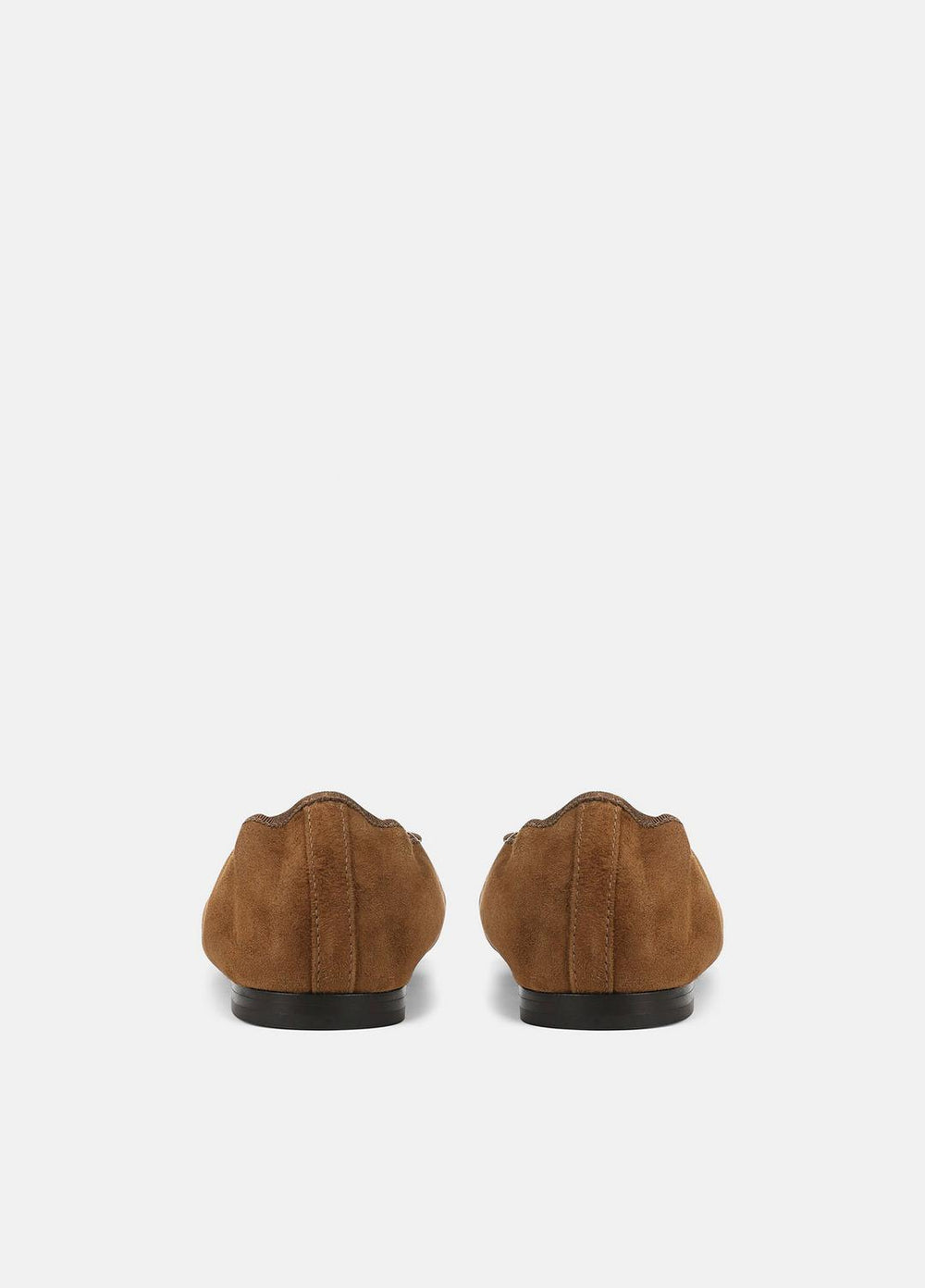 VINCE | Darla Suede Ballet Flat in Loafers & Flats - ELMWOOD
