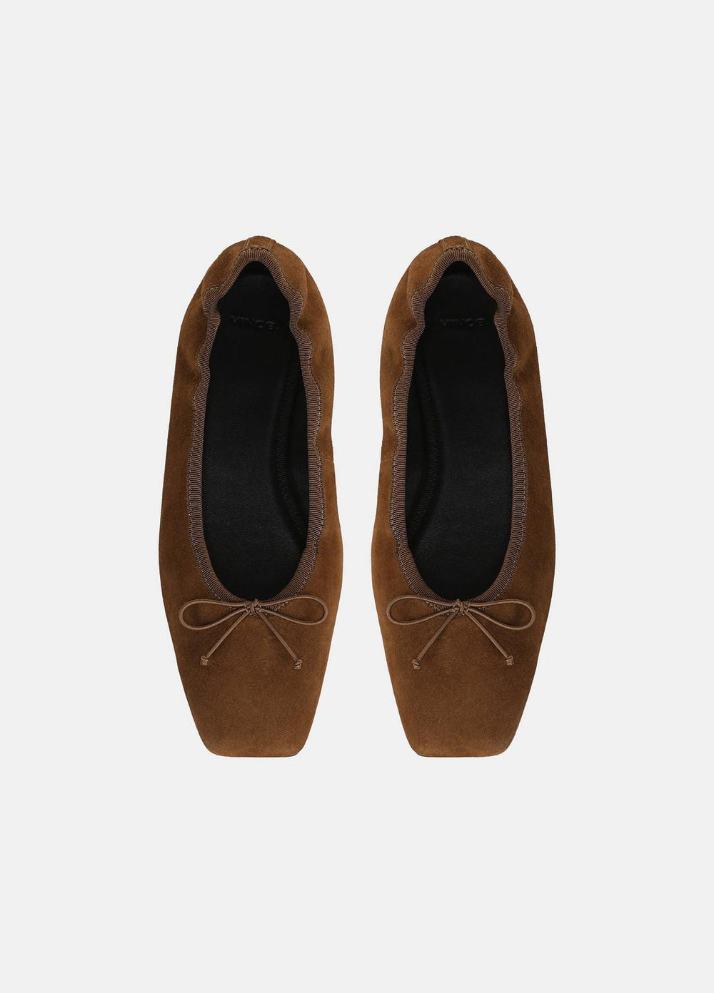 VINCE | Darla Suede Ballet Flat in Loafers & Flats - ELMWOOD
