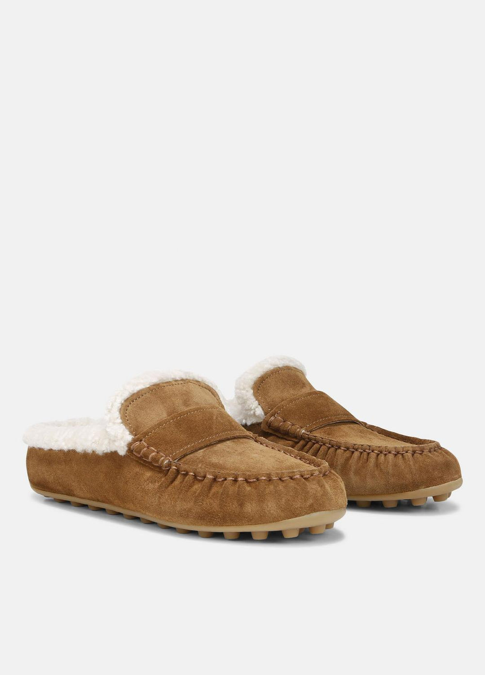 VINCE | Berkley Shearling Driving Mule in Loafers & Flats - ELM WOOD