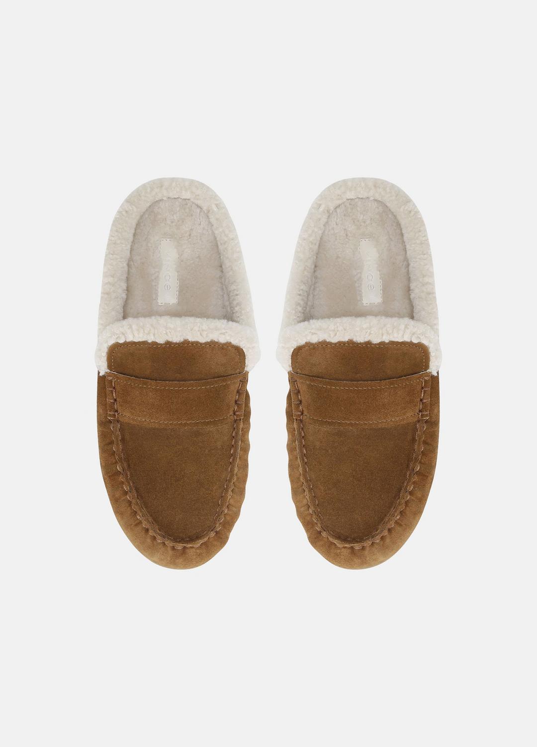 VINCE | Berkley Shearling Driving Mule in Loafers & Flats - ELM WOOD