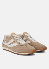VINCE | Oasis Suede and Leather Runner Sneaker in Sneakers - NEW CAMEL/WHITE FOAM