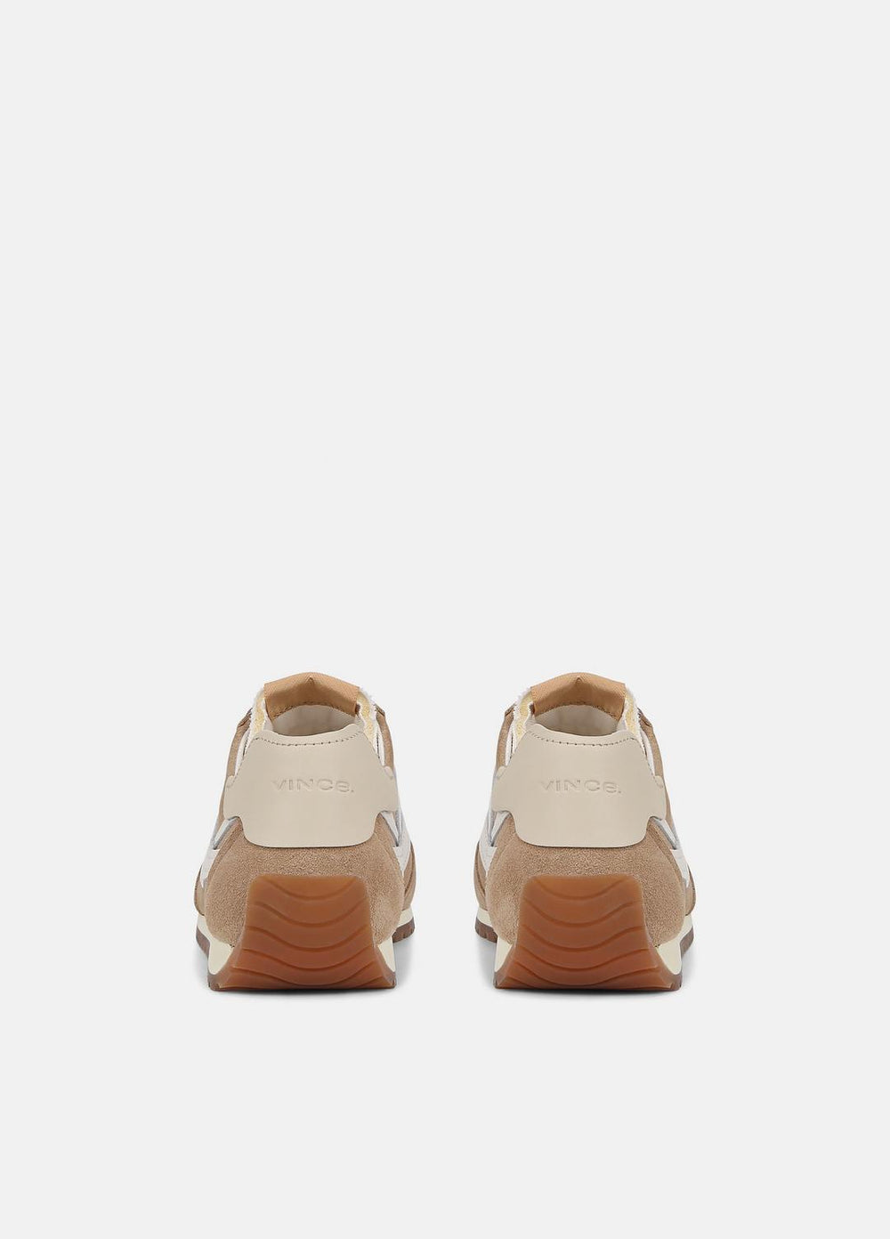 VINCE | Oasis Suede and Leather Runner Sneaker in Sneakers - NEW CAMEL/WHITE FOAM