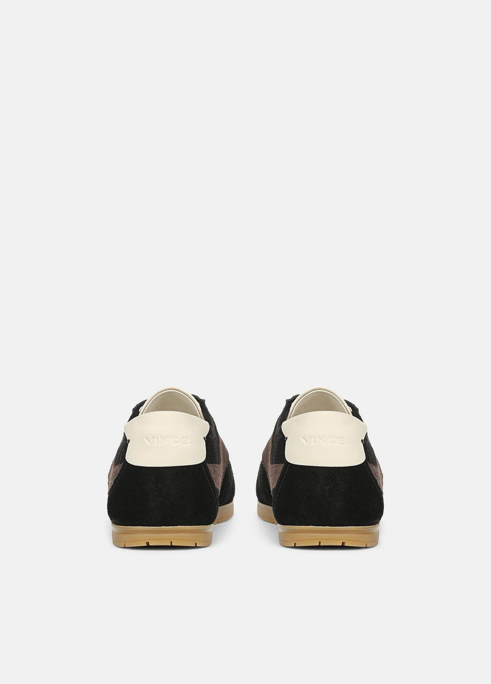 VINCE | LA Suede & Leather Runner Sneaker in Sneakers - BLACK/DARK MOCHA