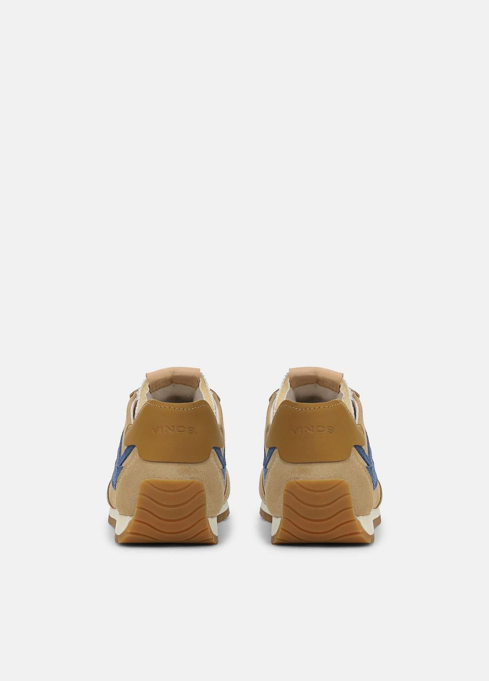 VINCE | Oasis Suede & Leather Runner Sneaker in Sneakers - MOONLIGHT/BILLIARD GREEN
