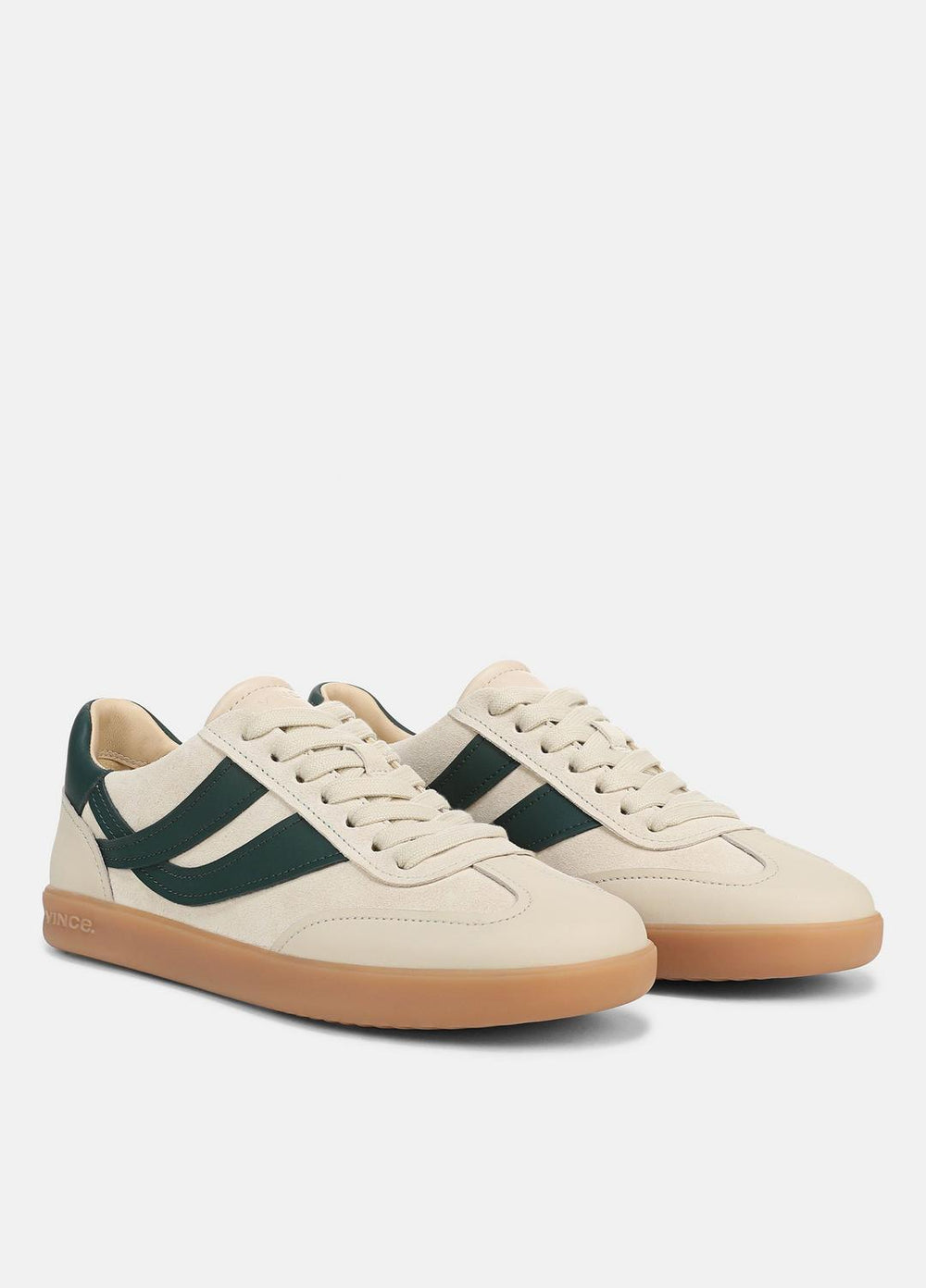 VINCE | Oasis Suede & Leather Runner Sneaker in Sneakers - MACADEMIA/INDIGO