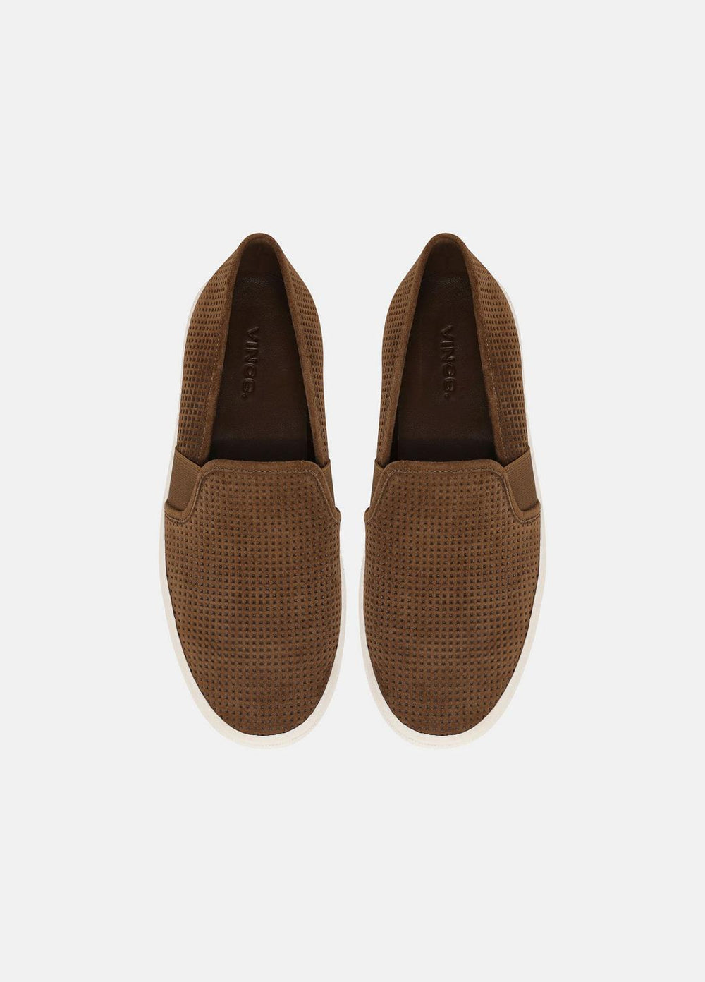 VINCE | Blair Perforated Suede Sneaker in Sneakers - ELMWOOD