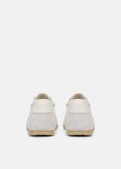 VINCE | LA Leather & Suede Runner Sneaker in Sneakers - HORCHATA/PEBBLE WHITE