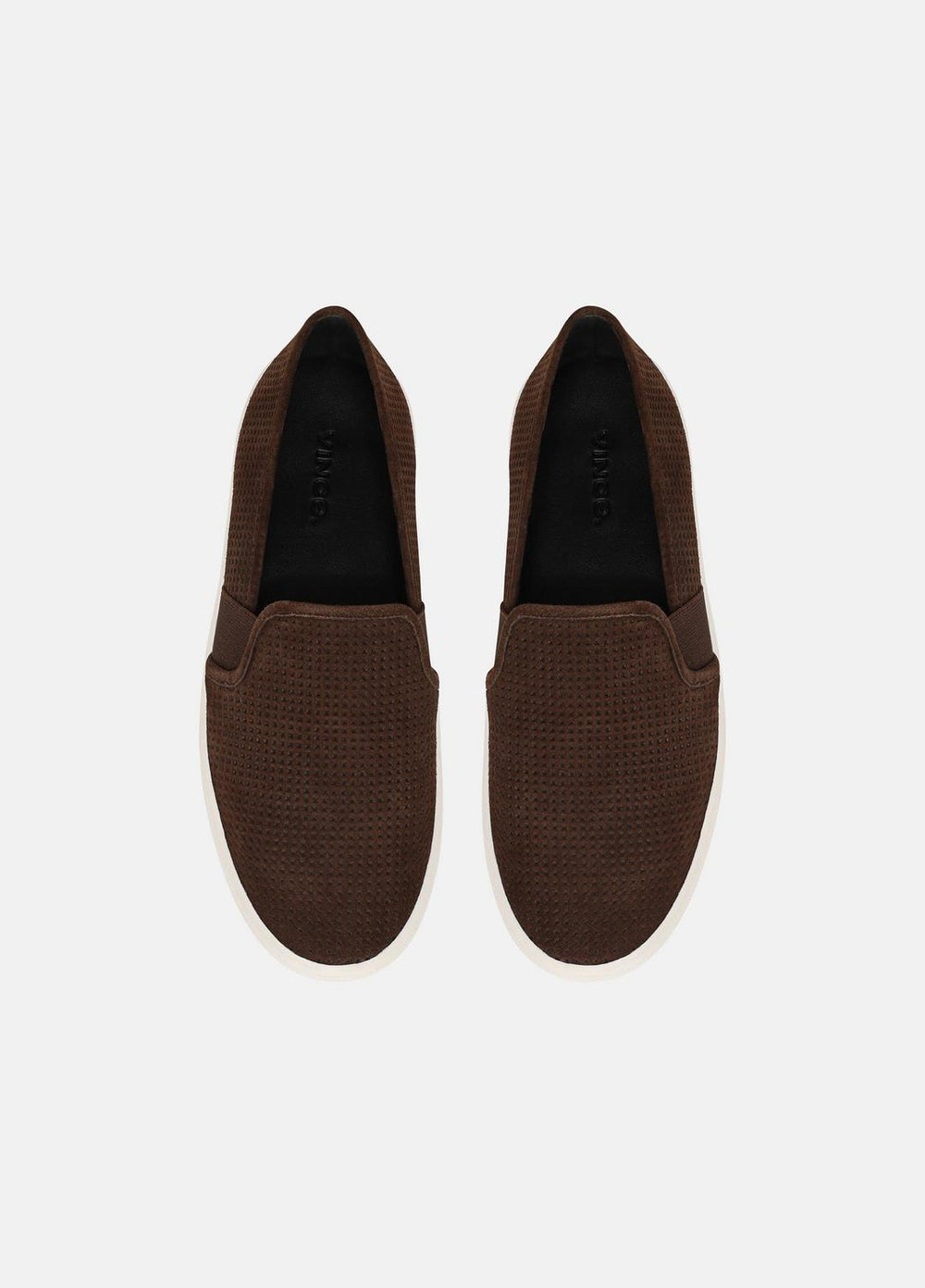 VINCE | Blair Perforated Suede Sneaker in Sneakers - CLOVE