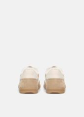 VINCE | Oasis Suede & Shearling Sneaker in Sneakers - SAND TRAIL