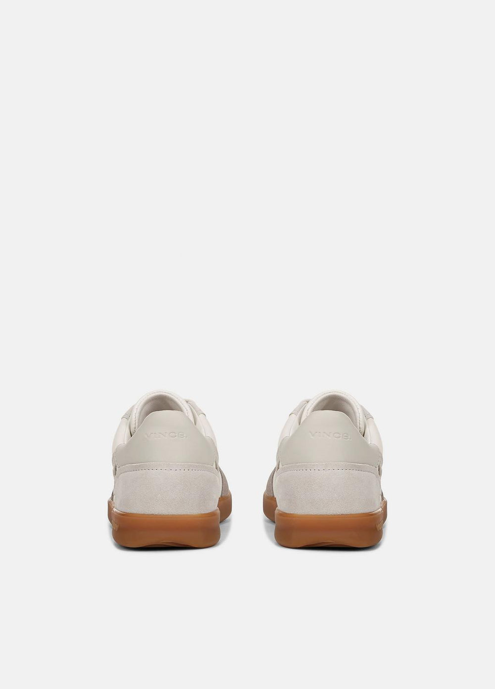 VINCE | Oasis Leather and Suede Sneaker in Sneakers - WHITE FOAM/HORCHATA/HAZELSTONE