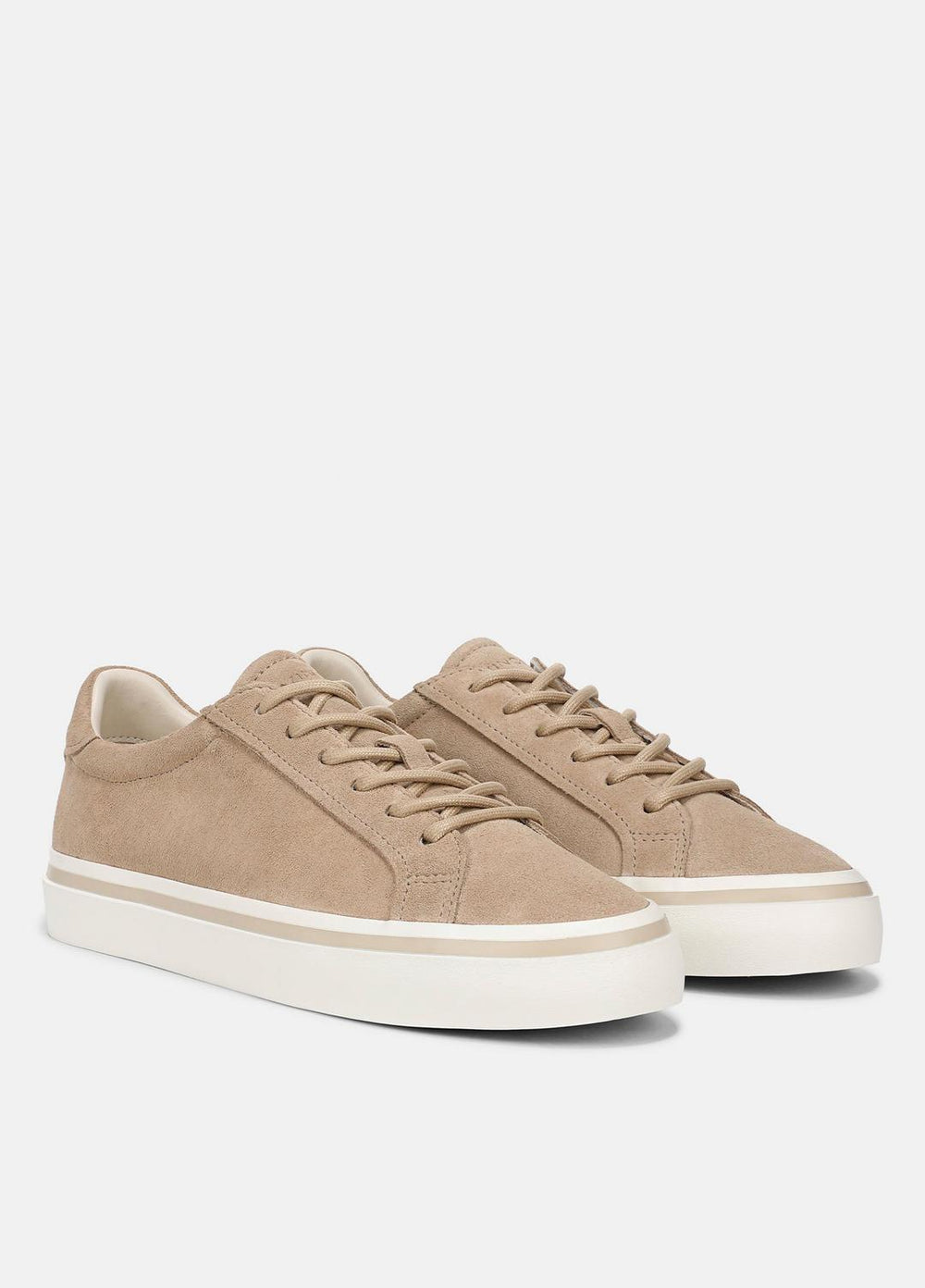 VINCE | Monterey Suede Sneaker in Sneakers - SAND TRAIL