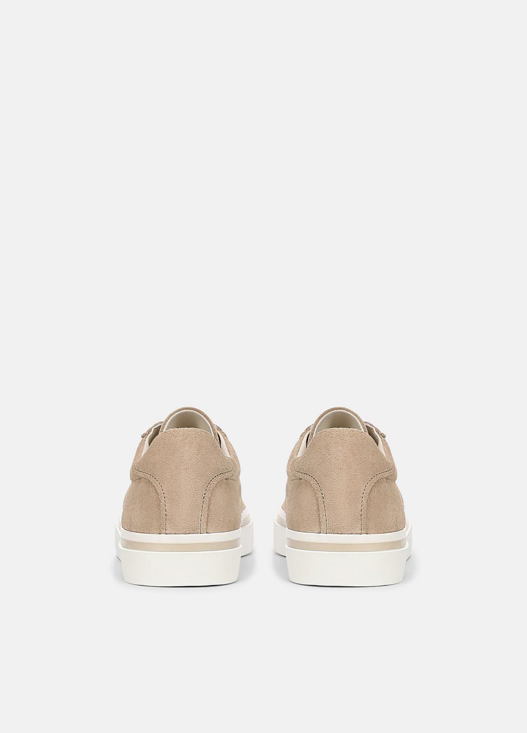 VINCE | Monterey Suede Sneaker in Sneakers - SAND TRAIL